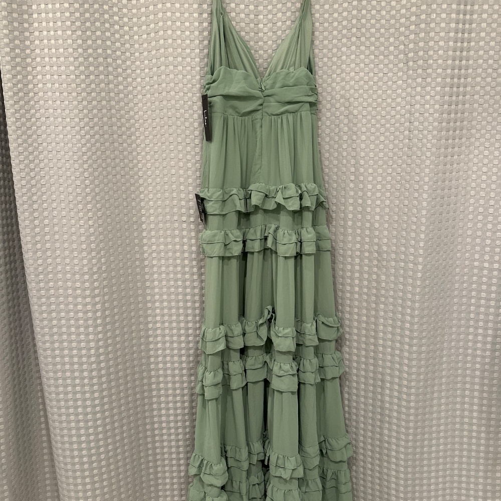 Sage Green Maxi Dress - Picture 4 of 4